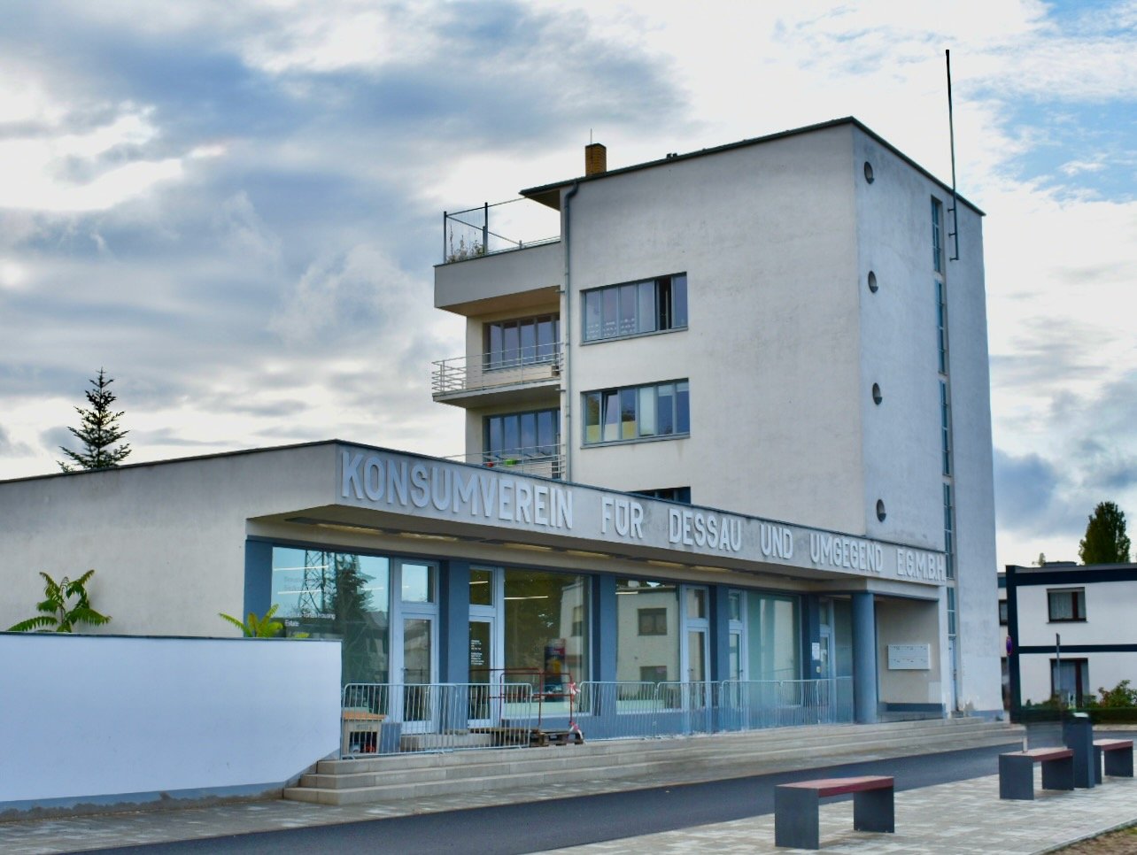 Konsumgebäude Dessau-Törten